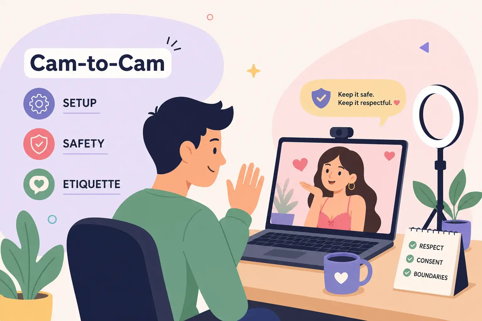 Cam-to-Cam with a Model: Setup, Safety, and Etiquette
