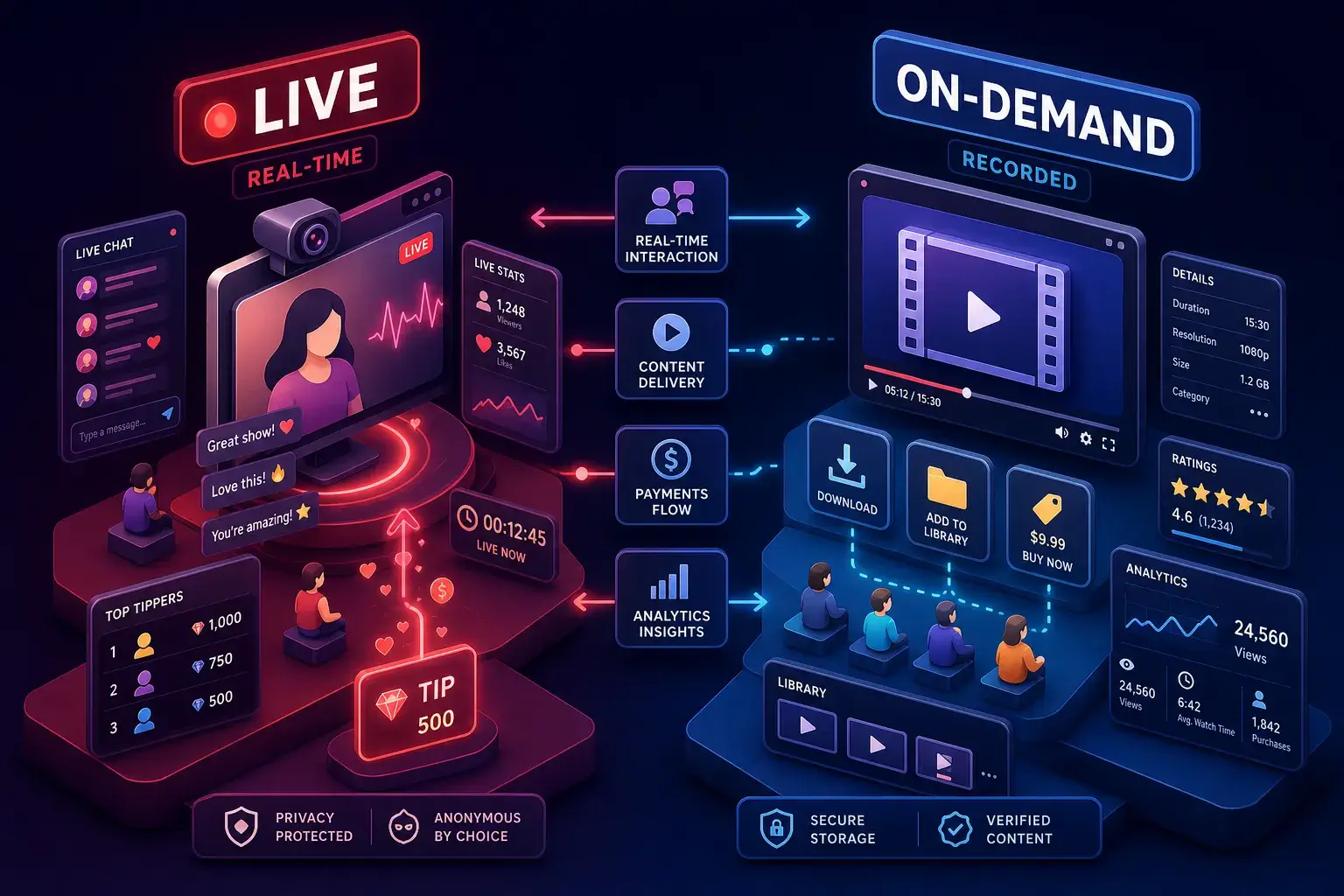 Webcam Sex vs Porn: How Live Camming Actually Works